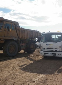 Reliable onsite tyre servicing in a Victorian quarry