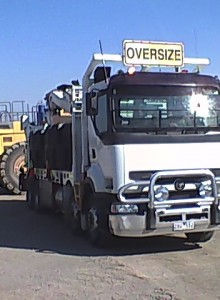 One of the QLD service trucks, and another relieved customer 